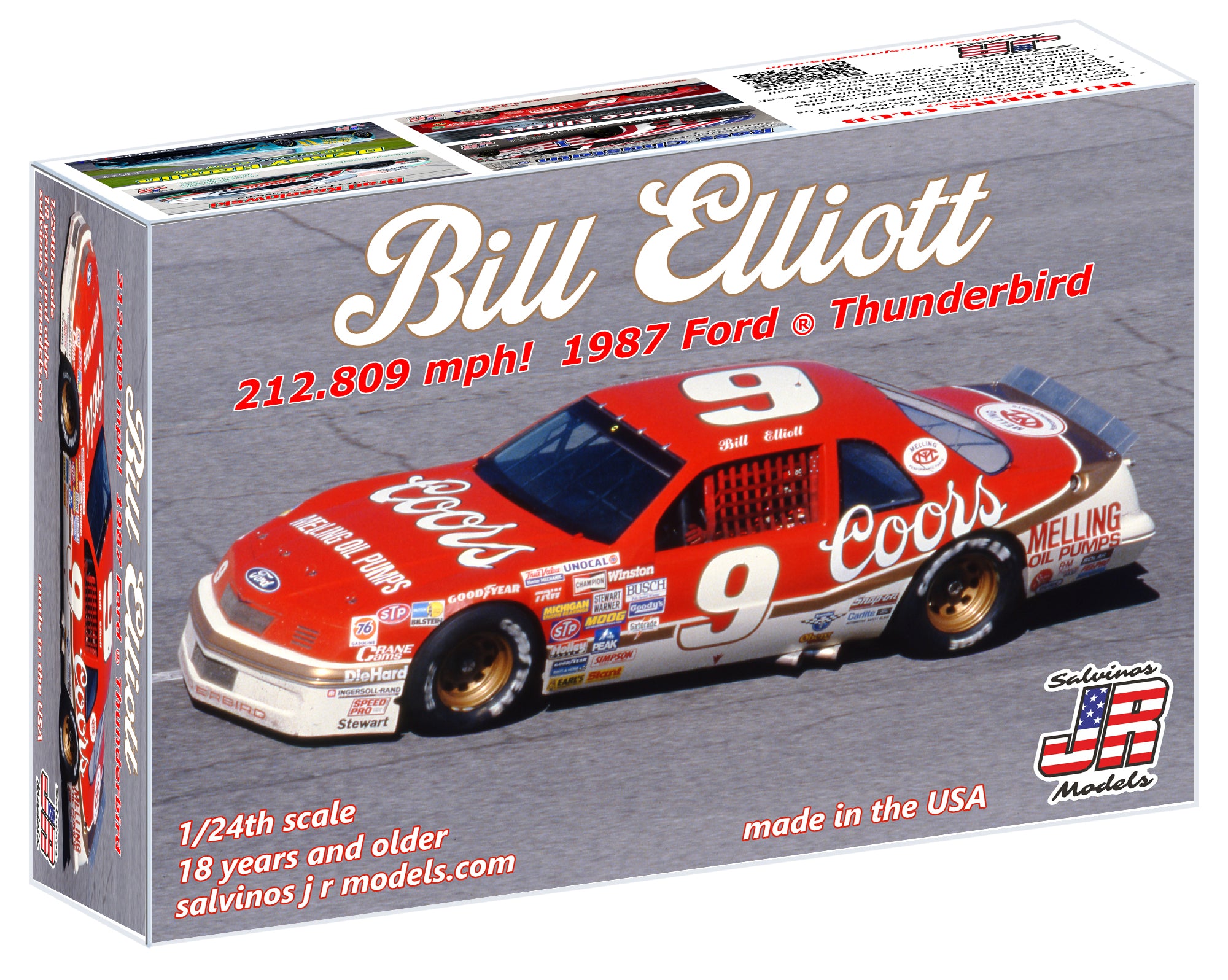 Starter 1/43 Scale Unbuilt Kit ST296 - Ford Thunderbird Nascar 1991 Starter 1/43 Scale Unbuilt Kit ST296 - Ford Thunderbird Nascar 1991