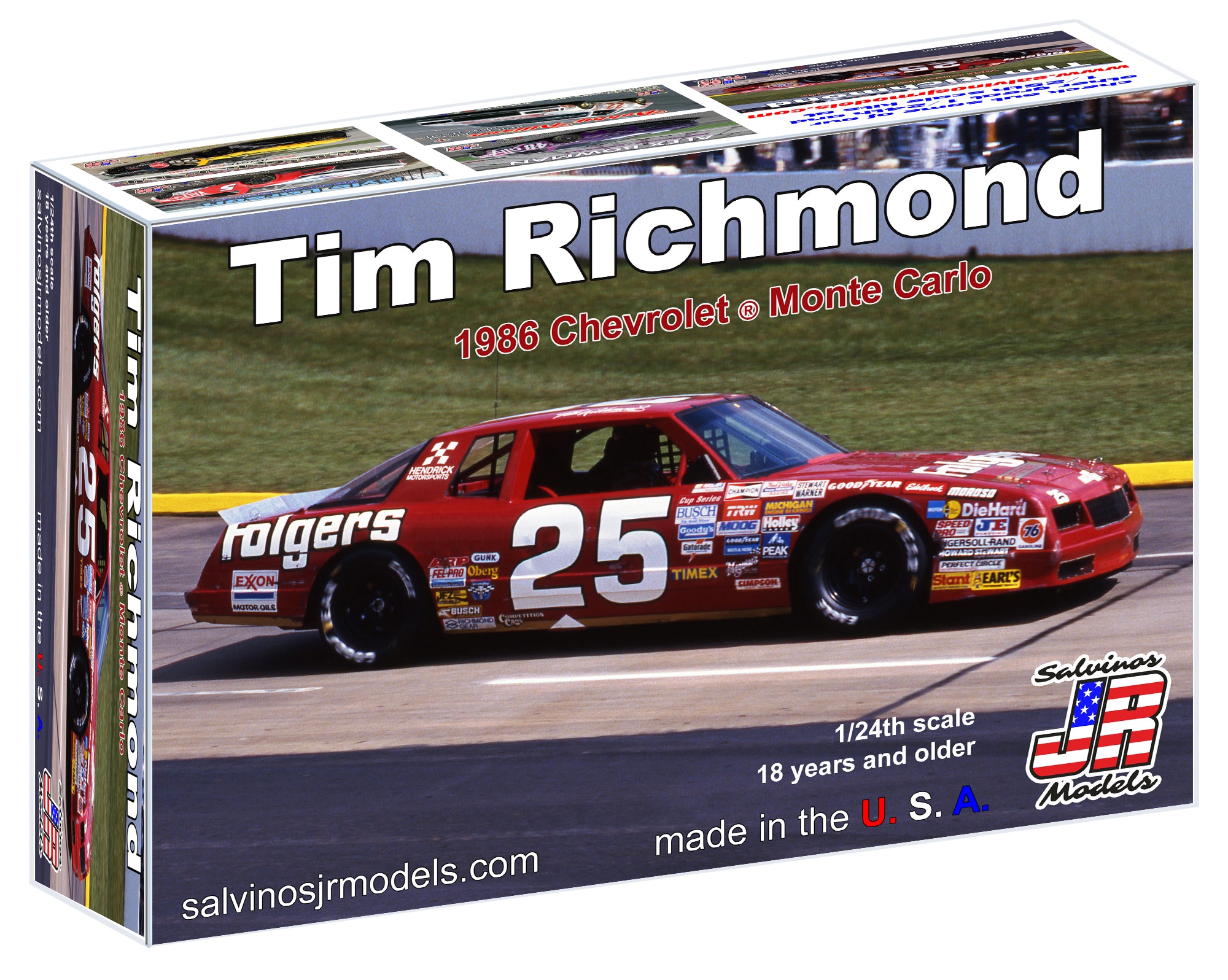 HMC1986TRM - Tim Richmond 1986 Folgers Hendrick Motorsports