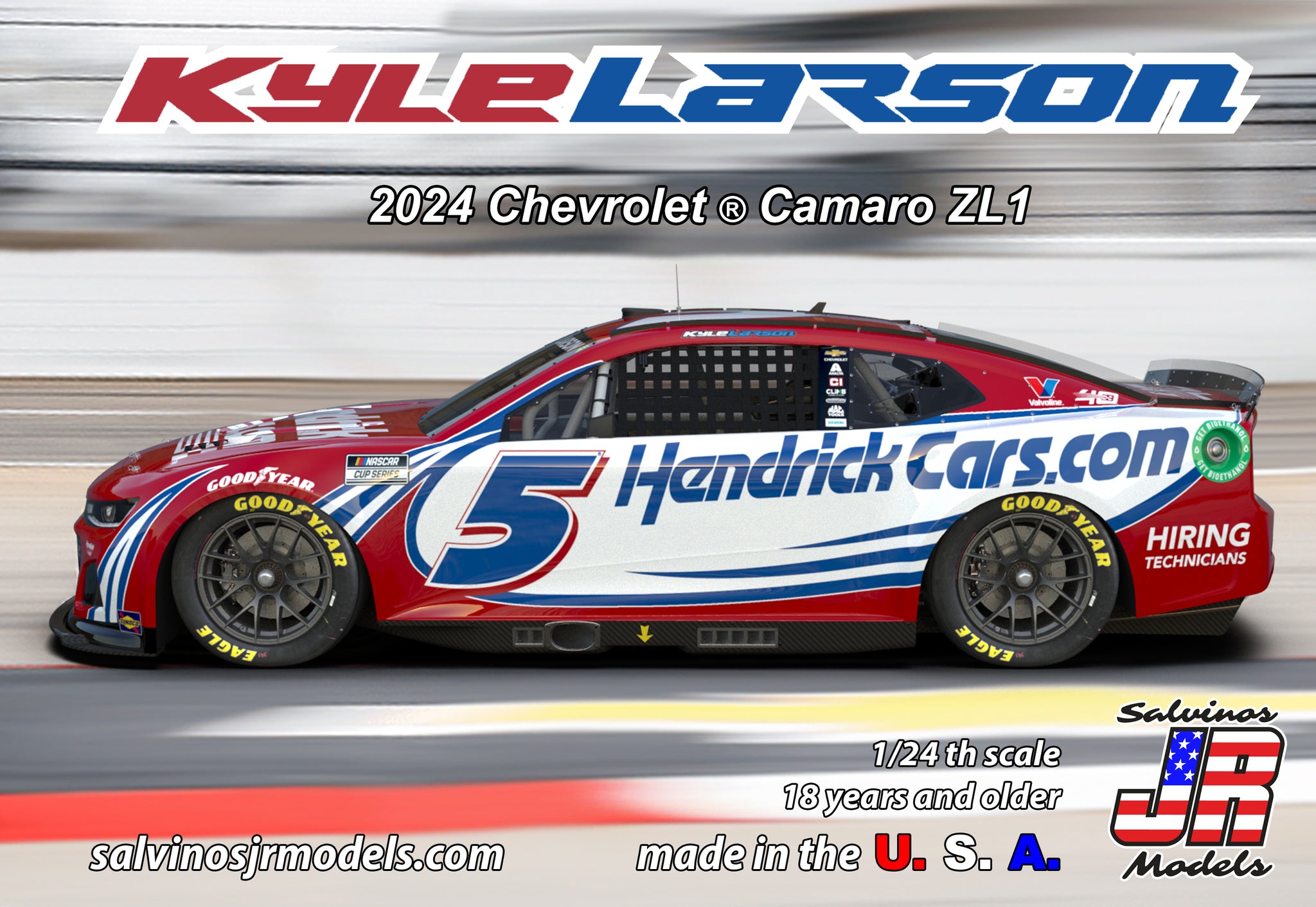 Dealer HMC2024KLM Kyle Larson #5 2024 Hendrick Motorsports