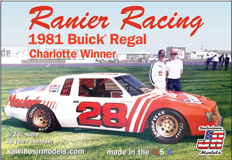 1:24 Ranier Racing 1981 Buick Regal Charlotte Winner